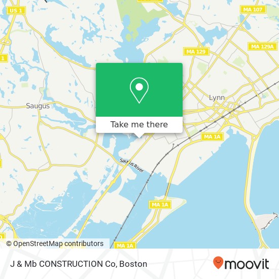 Mapa de J & Mb CONSTRUCTION Co
