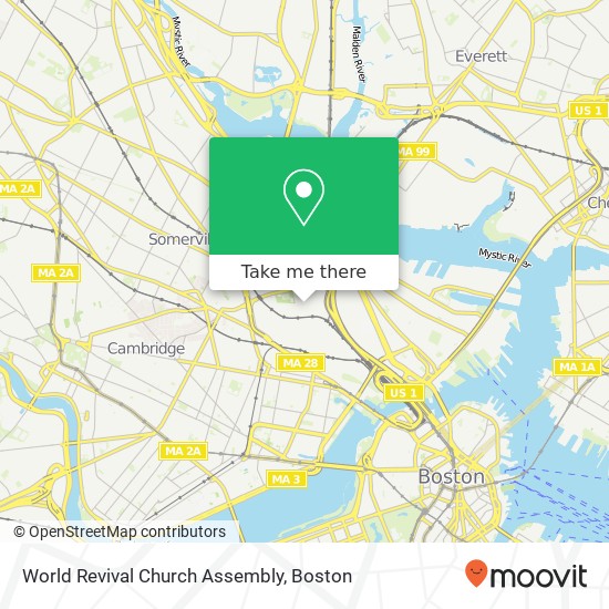 Mapa de World Revival Church Assembly