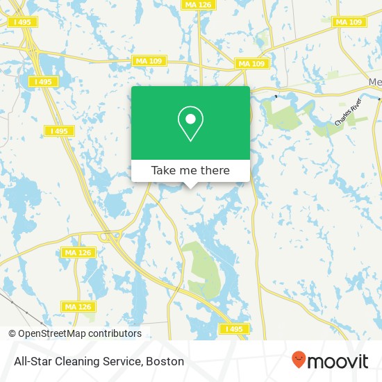 All-Star Cleaning Service map