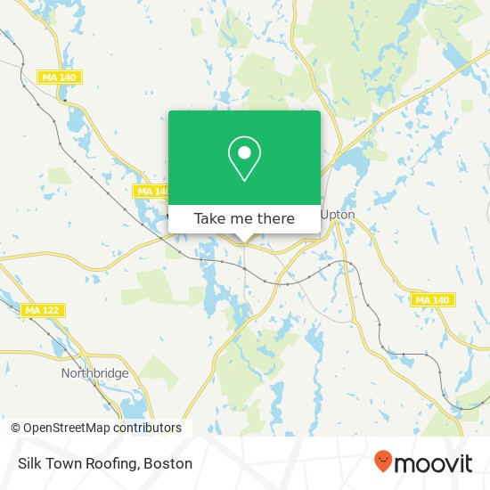 Mapa de Silk Town Roofing