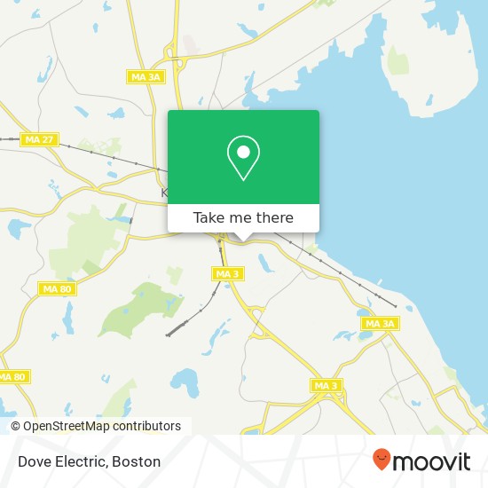 Mapa de Dove Electric