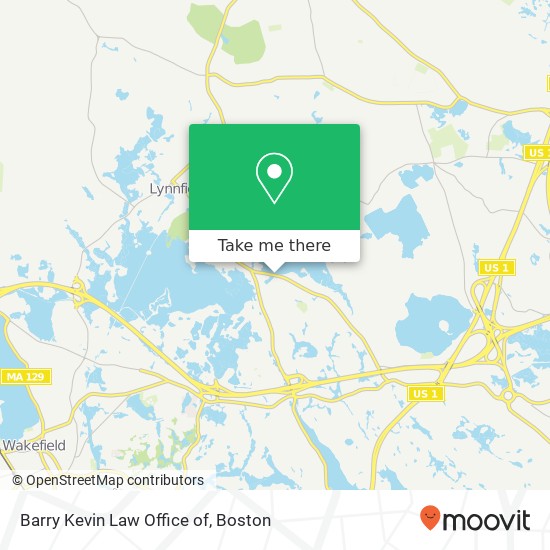 Mapa de Barry Kevin Law Office of