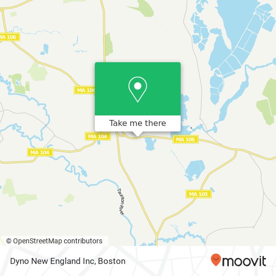Mapa de Dyno New England Inc