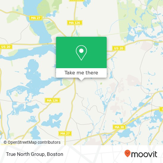 True North Group map