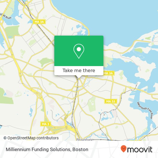 Milliennium Funding Solutions map