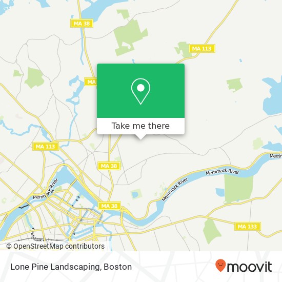 Mapa de Lone Pine Landscaping