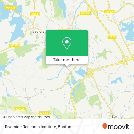 Mapa de Riverside Research Institute