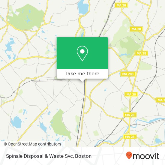 Spinale Disposal & Waste Svc map