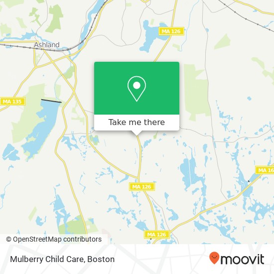 Mulberry Child Care map