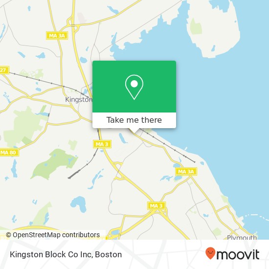 Mapa de Kingston Block Co Inc