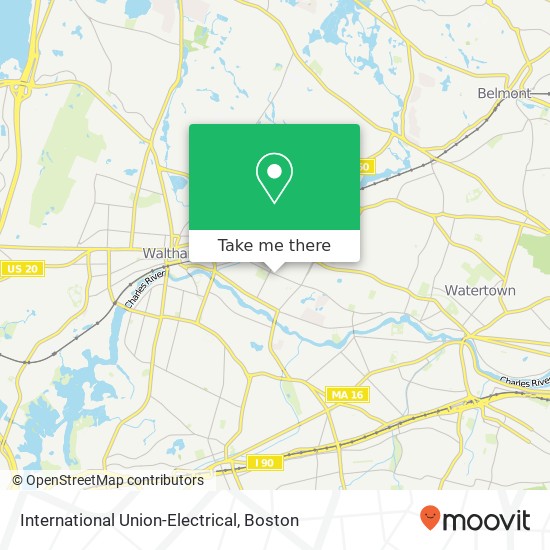 International Union-Electrical map