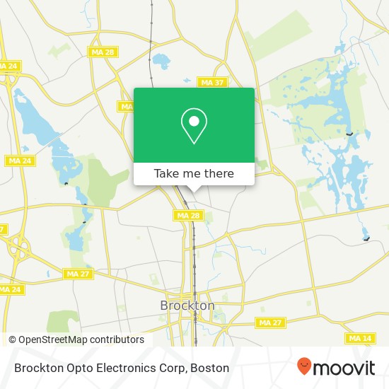 Brockton Opto Electronics Corp map