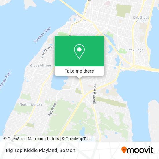 Mapa de Big Top Kiddie Playland