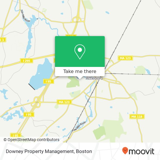 Mapa de Downey Property Management