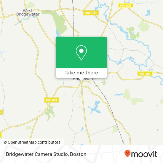 Mapa de Bridgewater Camera Studio