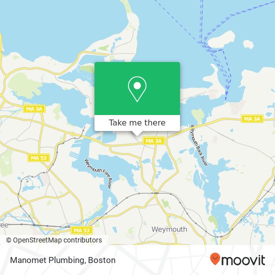 Manomet Plumbing map