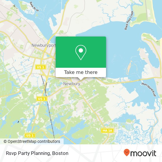 Rsvp Party Planning map