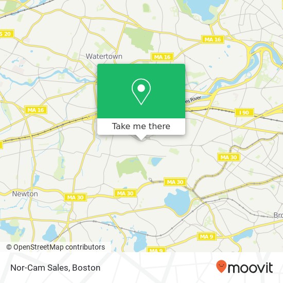 Nor-Cam Sales map