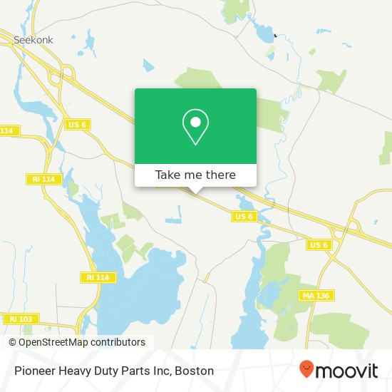 Pioneer Heavy Duty Parts Inc map