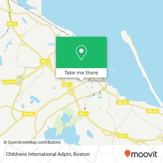 Childrens International Adptn map