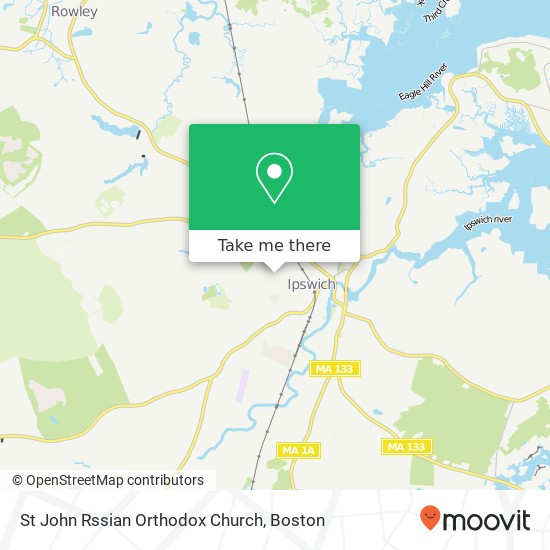 Mapa de St John Rssian Orthodox Church