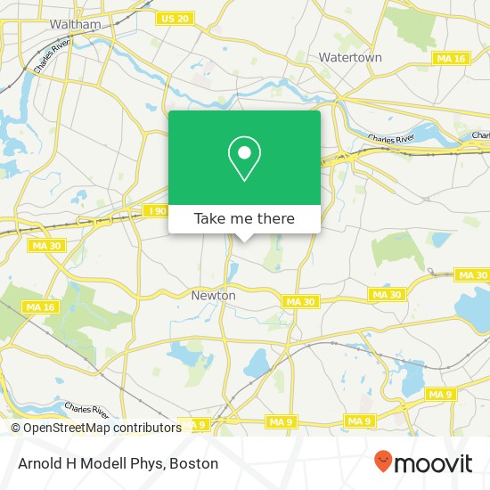 Mapa de Arnold H Modell Phys