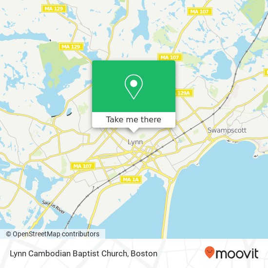 Mapa de Lynn Cambodian Baptist Church