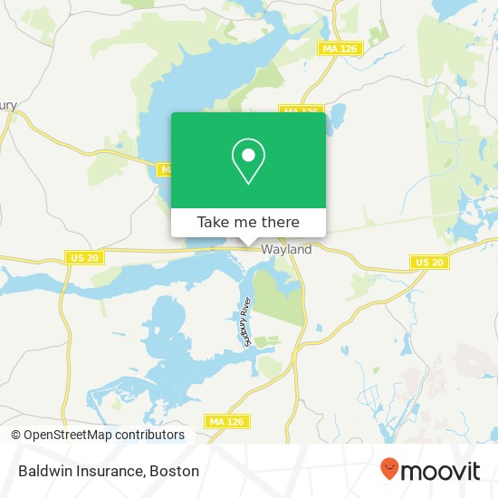 Mapa de Baldwin Insurance