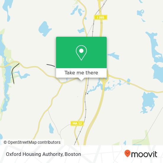 Mapa de Oxford Housing Authority