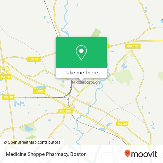 Mapa de Medicine Shoppe Pharmacy