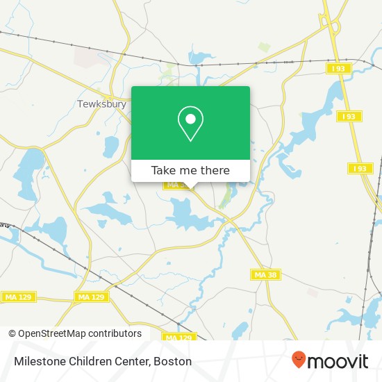 Mapa de Milestone Children Center