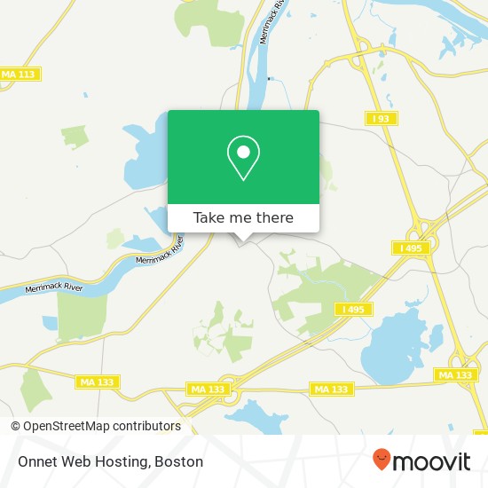 Onnet Web Hosting map