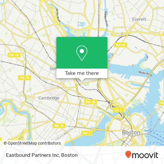 Mapa de Eastbound Partners Inc