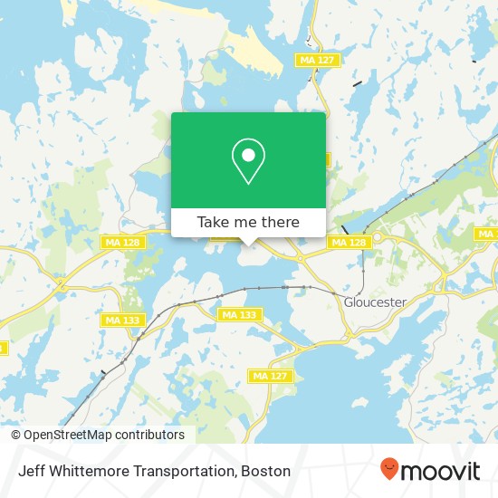 Jeff Whittemore Transportation map