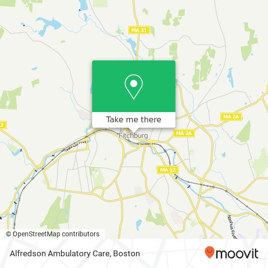 Alfredson Ambulatory Care map