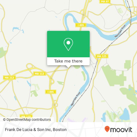 Frank De Lucia & Son Inc map