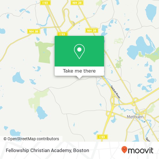 Mapa de Fellowship Christian Academy