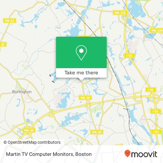 Martin TV Computer Monitors map
