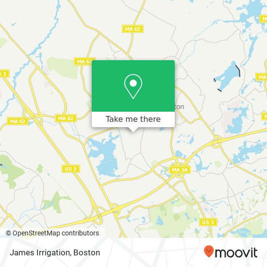 James Irrigation map