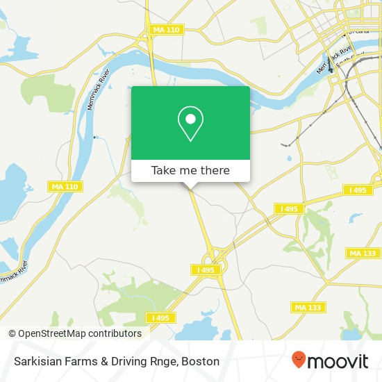 Sarkisian Farms & Driving Rnge map