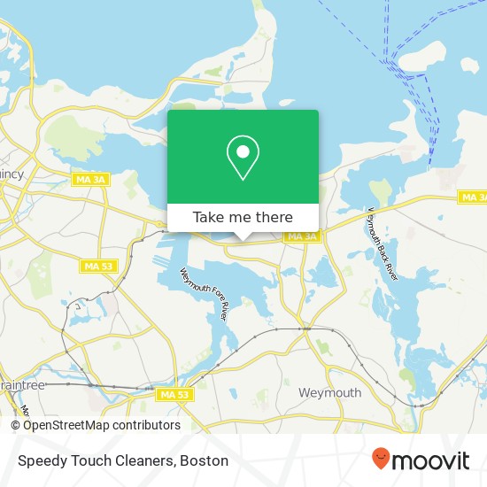 Speedy Touch Cleaners map