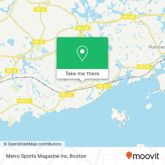 Mapa de Metro Sports Magazine Inc