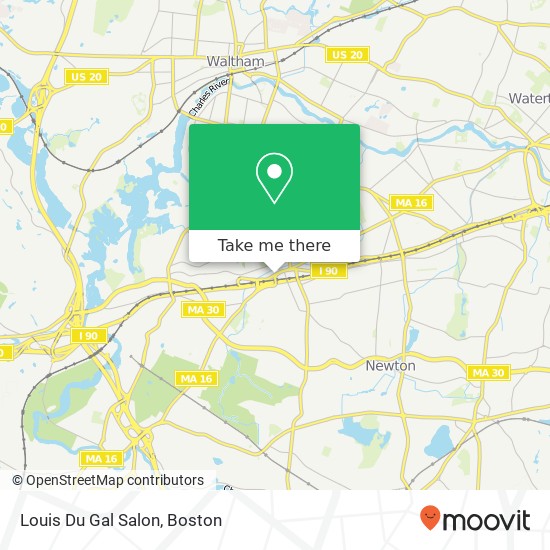Mapa de Louis Du Gal Salon