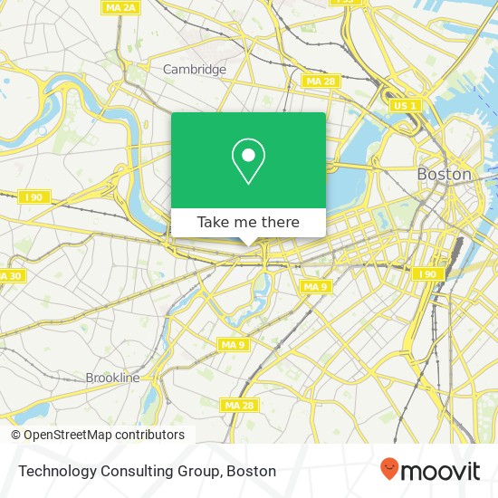 Mapa de Technology Consulting Group