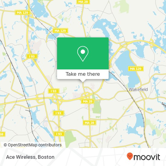 Ace Wireless map