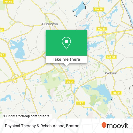 Mapa de Physical Therapy & Rehab Assoc