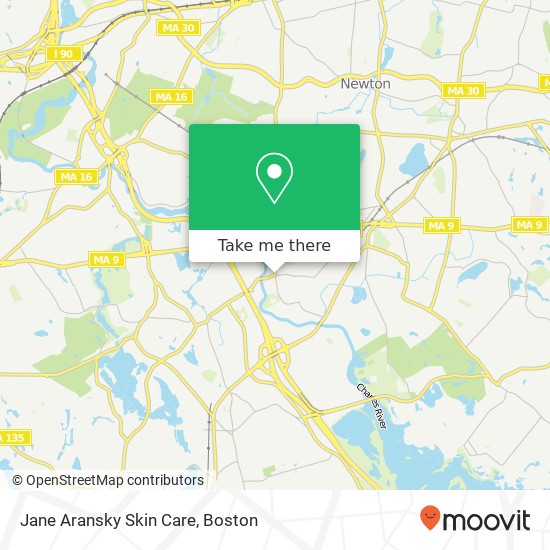 Jane Aransky Skin Care map