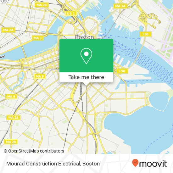 Mapa de Mourad Construction Electrical