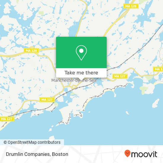 Drumlin Companies map