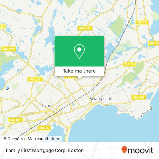 Mapa de Family First Mortgage Corp